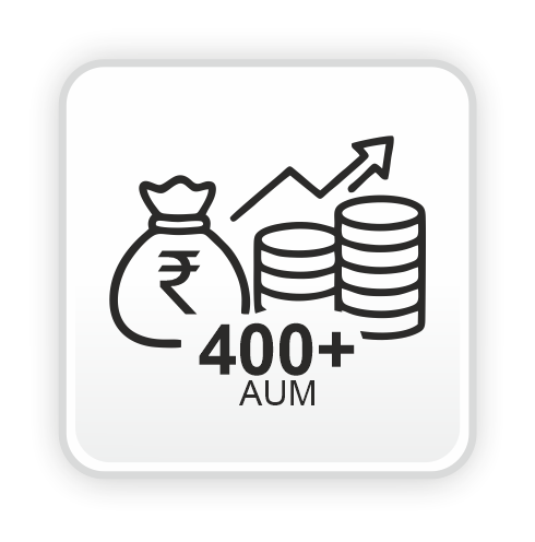 Over 400 Cr. under management